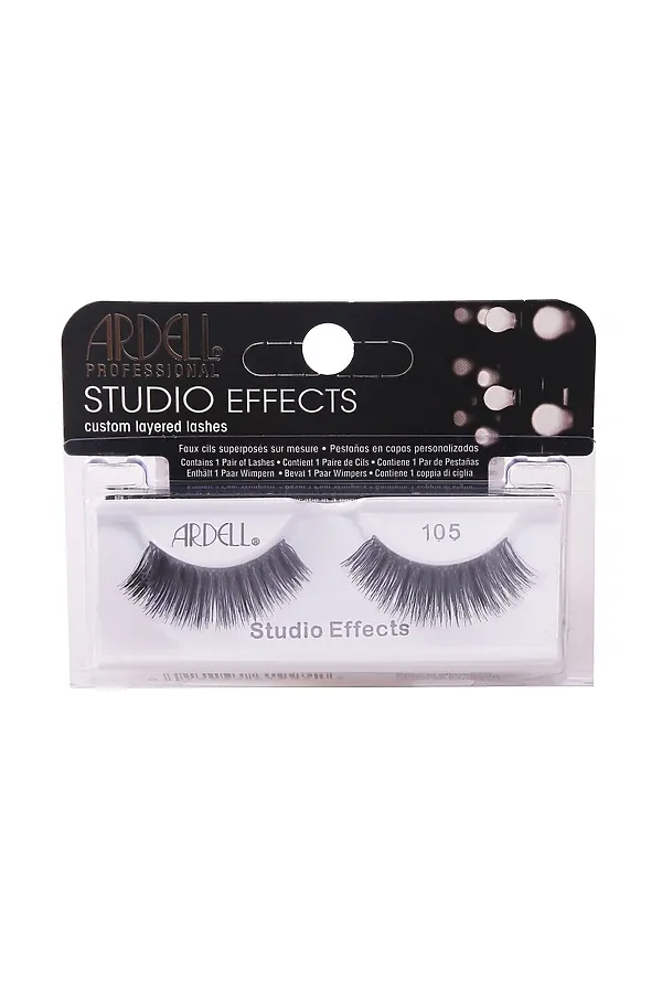 Ardell Накладные ресницы / Studio Effects 105 KRISTALLER, чёрный - фото 2