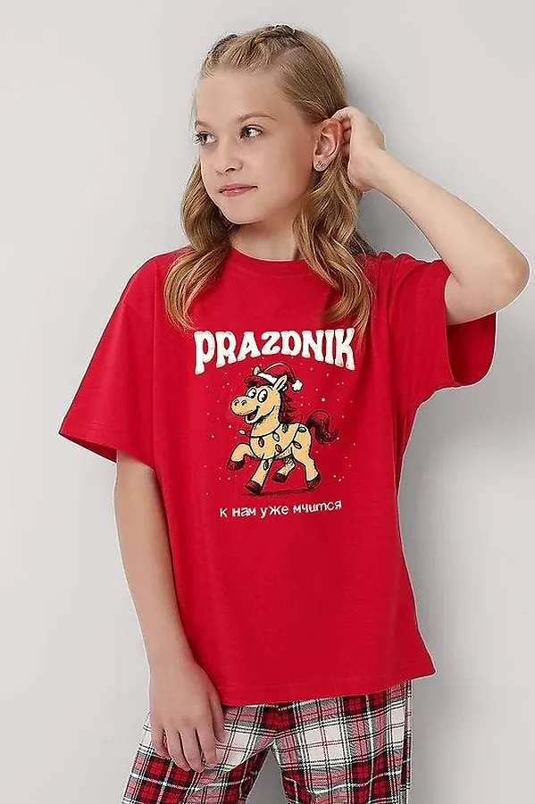 Пижама CLEVER, красный - фото 2