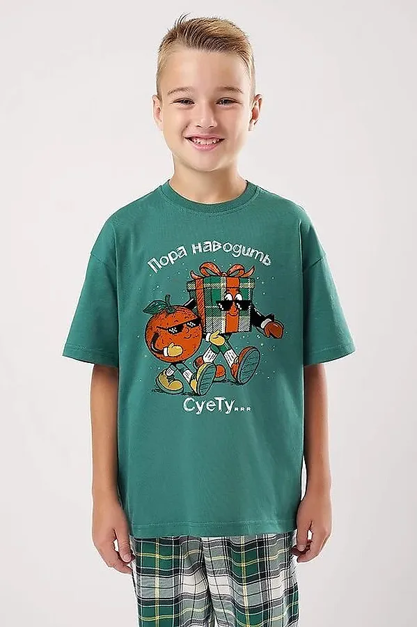 Пижама CLEVER, т.зелёный - фото 2