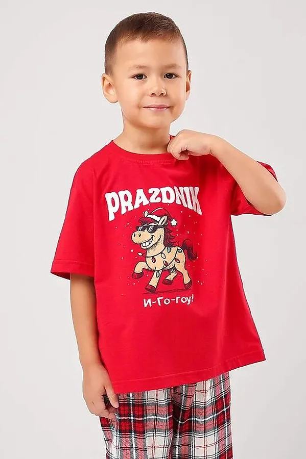 Пижама CLEVER, красный - фото 2