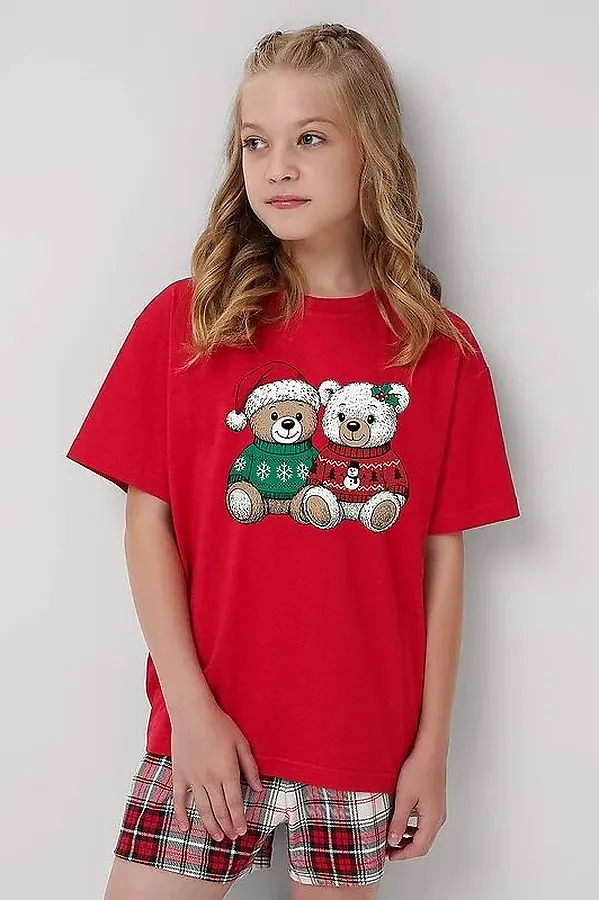 Пижама CLEVER, красный - фото 2