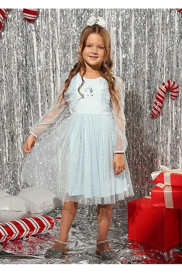 Платье CLEVER, голубой - фото 2