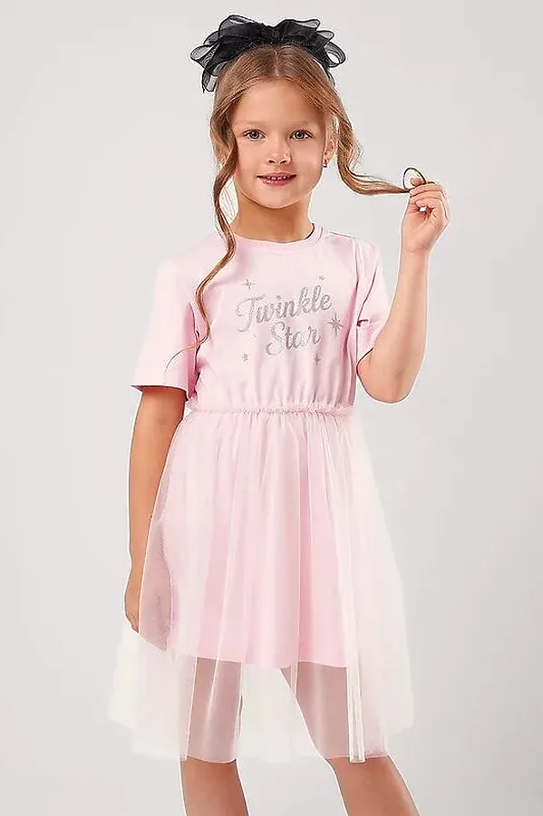 Платье CLEVER, св.розовый - фото 2