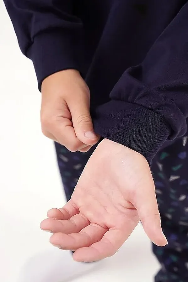 Пижама CLEVER, т.синий - фото 2