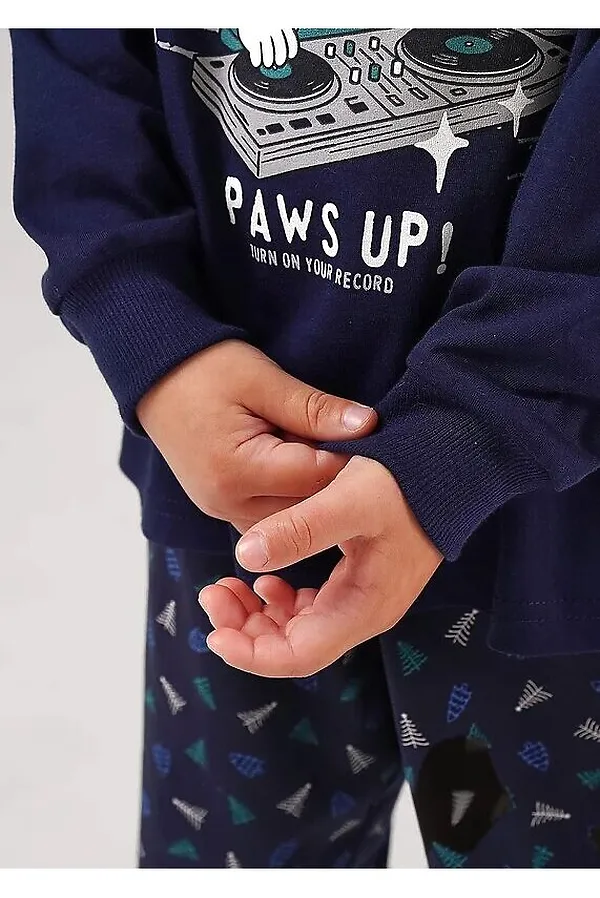 Пижама CLEVER, джинсовый - фото 2