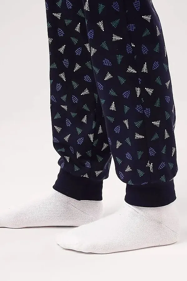 Пижама CLEVER, джинсовый - фото 2