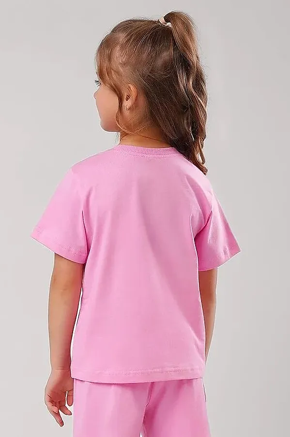 Комплект (Футболка+Шорты) CLEVER, розовый - фото 2