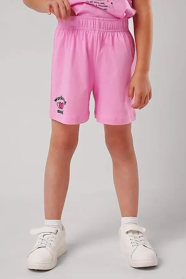 Комплект (Футболка+Шорты) CLEVER, розовый - фото 2