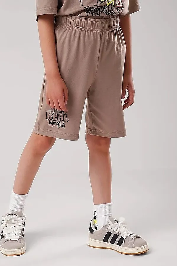 Комплект (Футболка+Шорты) CLEVER, т.бежевый - фото 2