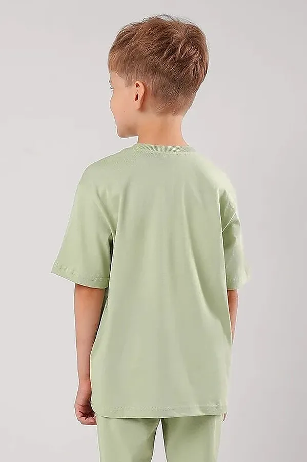 Комплект (Футболка+Шорты) CLEVER, зелёный - фото 2