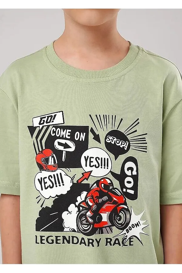 Комплект (Футболка+Шорты) CLEVER, зелёный - фото 2