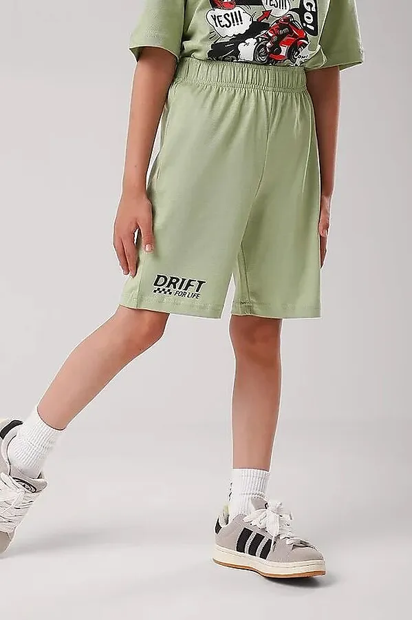 Комплект (Футболка+Шорты) CLEVER, зелёный - фото 2