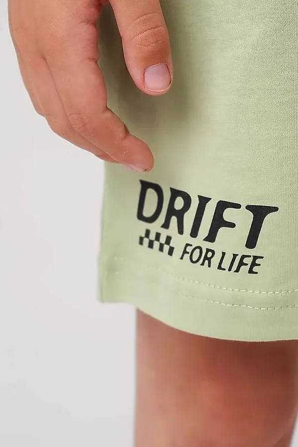 Комплект (Футболка+Шорты) CLEVER, зелёный - фото 2