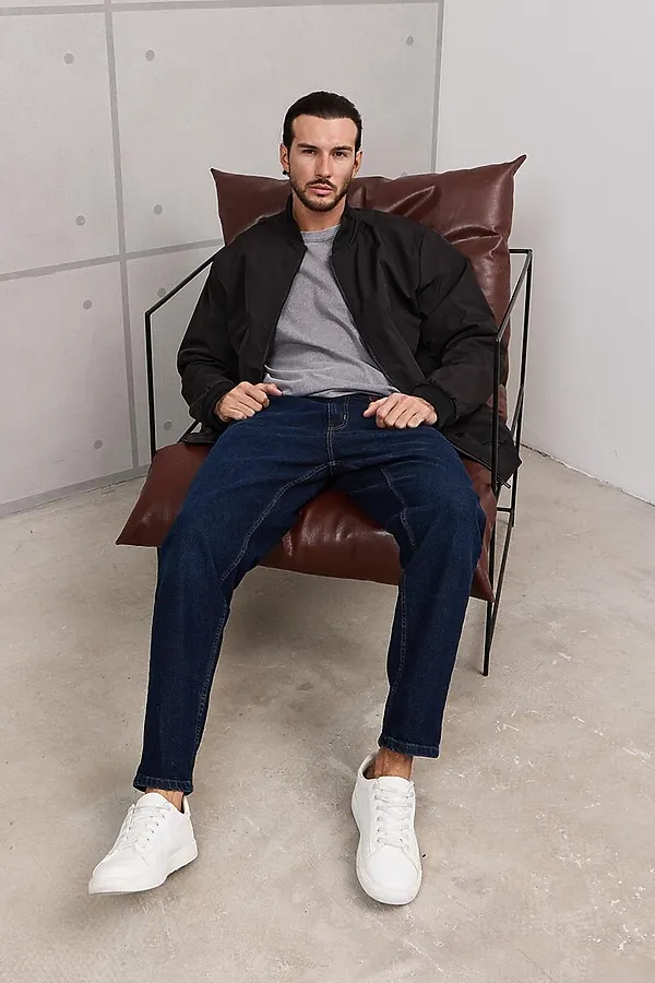 Джинсы F5, стирка темная - фото 2