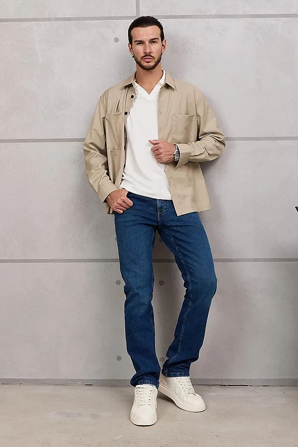 Джинсы F5, стирка темная - фото 2