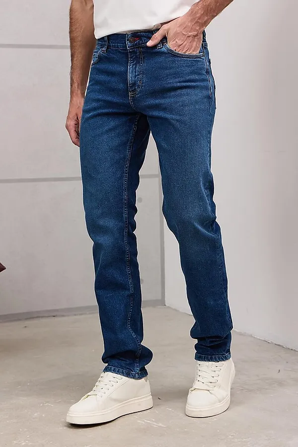 Джинсы F5, стирка темная - фото 2