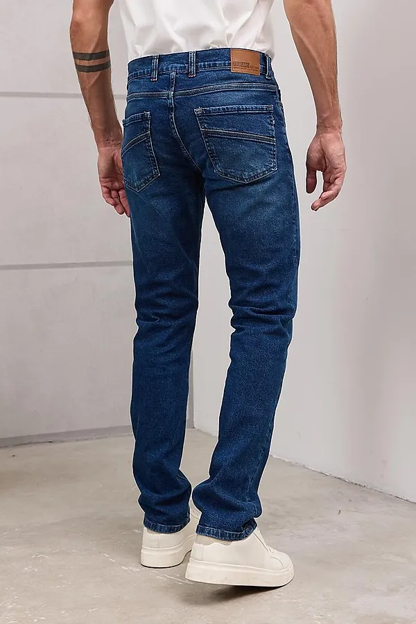 Джинсы F5, стирка темная - фото 2