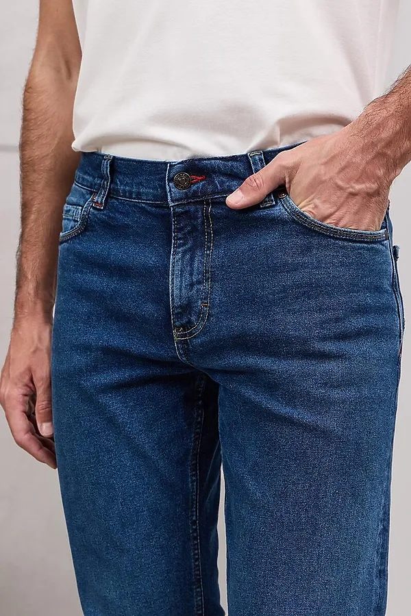 Джинсы F5, стирка темная - фото 2