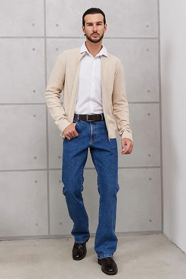 Джинсы F5, стирка средняя - фото 2