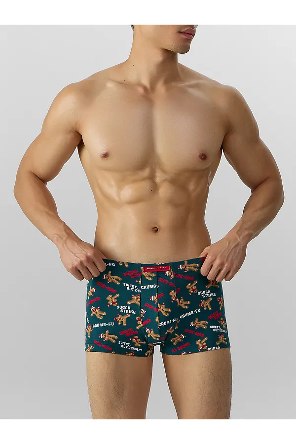 Трусы MARK FORMELLE, пряники на т.изумрудном - фото 2