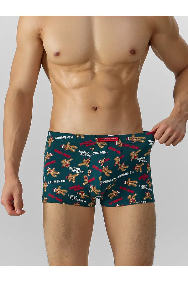 Трусы MARK FORMELLE, пряники на т.изумрудном - фото 2