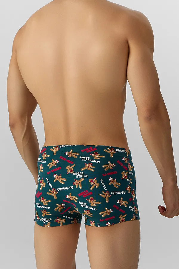 Трусы MARK FORMELLE, пряники на т.изумрудном - фото 2