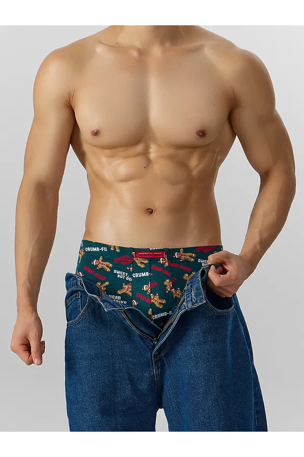 Трусы MARK FORMELLE, пряники на т.изумрудном - фото 2