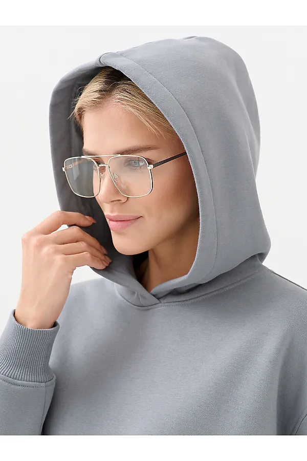 Худи OMSA, grigio (серый) - фото 2