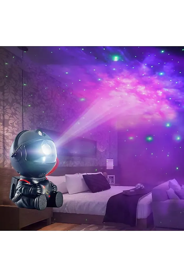 61224 Ночник проектор Космонавт НАТАЛИ, черный - фото 2