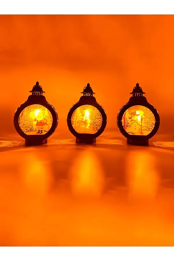 61219 Фонарик новогодний НАТАЛИ, ассорти - фото 2