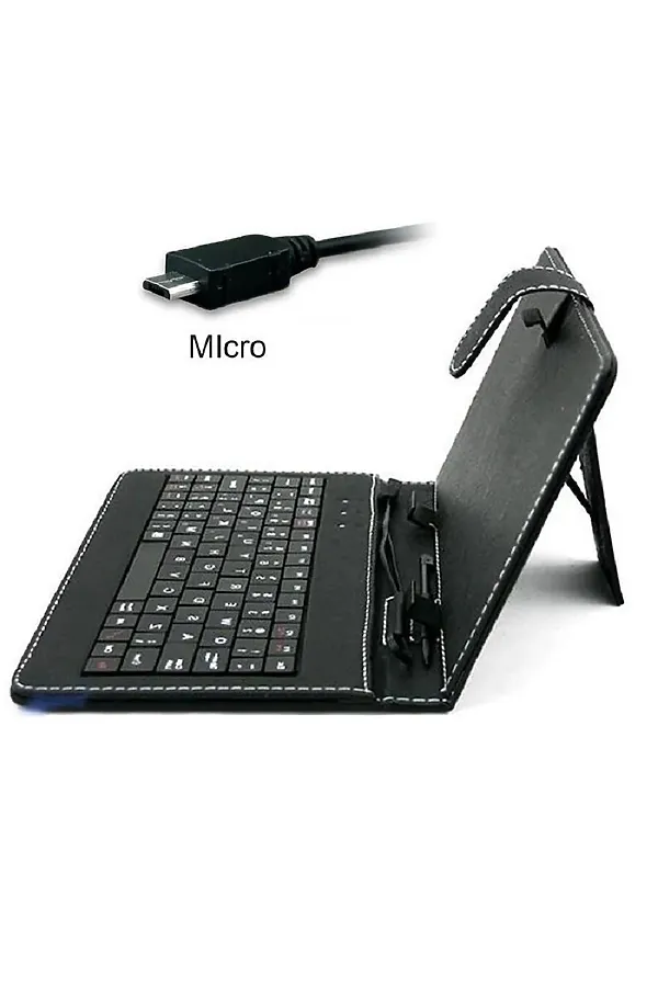 61209 Чехол с клавиатурой для планшета НАТАЛИ, черный - фото 2
