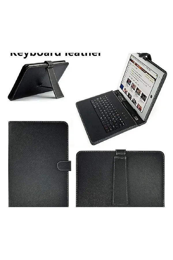 61209 Чехол с клавиатурой для планшета НАТАЛИ, черный - фото 2