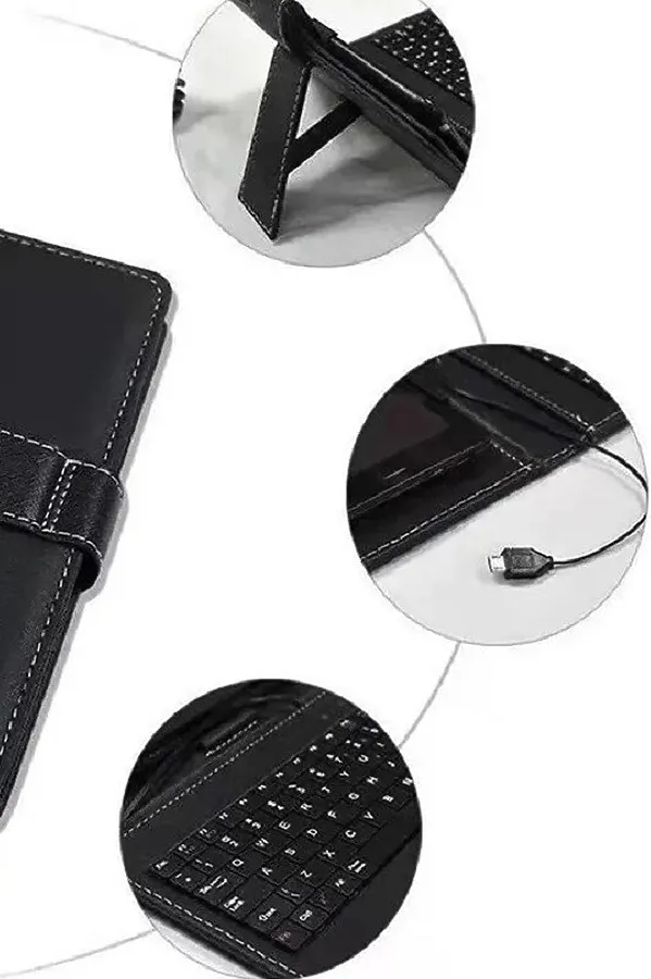 61209 Чехол с клавиатурой для планшета НАТАЛИ, черный - фото 2