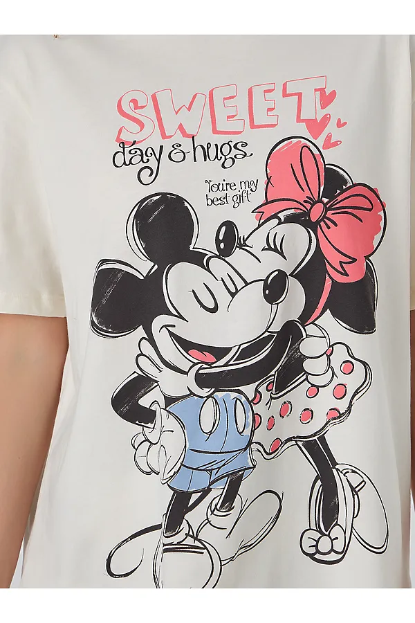 Пижама MARK FORMELLE, молочный +микки/минни на молочном - фото 2