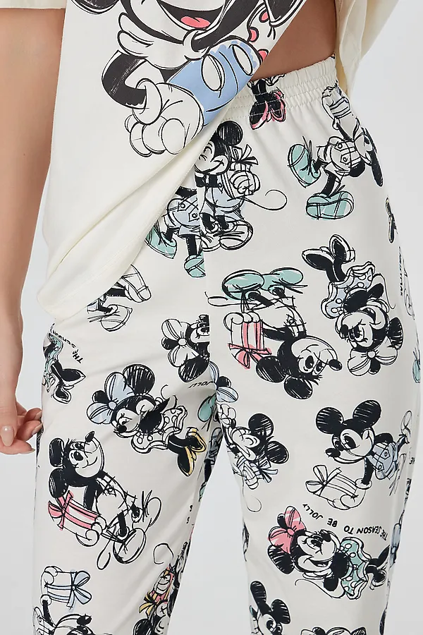 Пижама MARK FORMELLE, молочный +микки/минни на молочном - фото 2