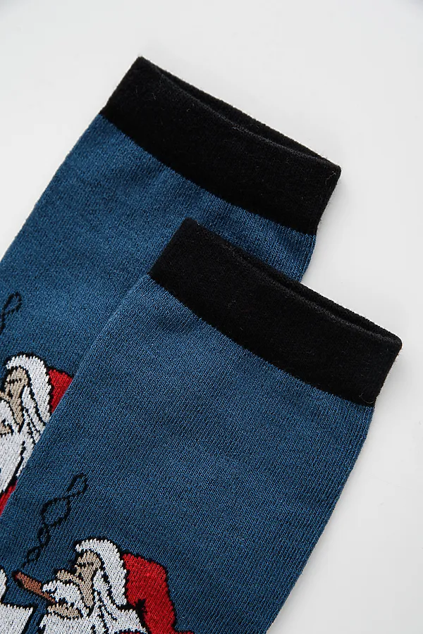 Носки стандарт Пресса НАТАЛИ, индиго - фото 2