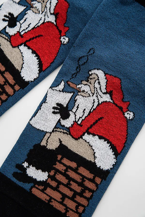 Носки стандарт Пресса НАТАЛИ, индиго - фото 2