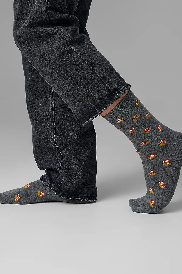 Носки MARK FORMELLE, т.серый меланж - фото 2