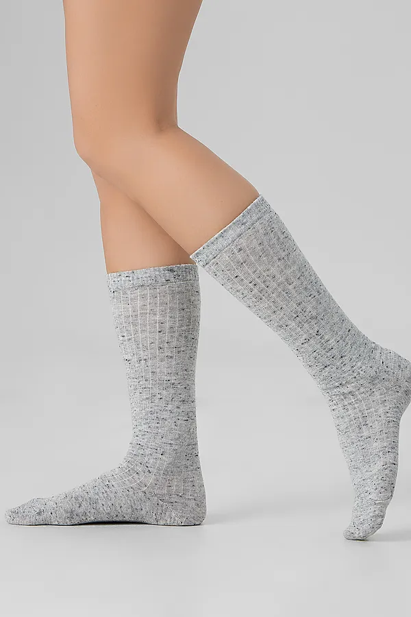 Носки MARK FORMELLE, серый меланж - фото 2