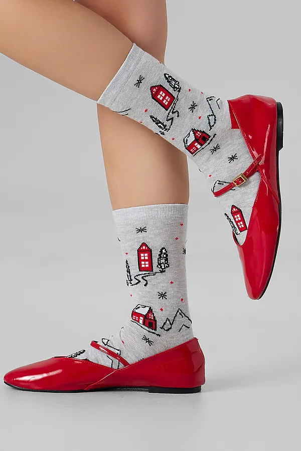 Носки MARK FORMELLE, св.серый меланж - фото 2