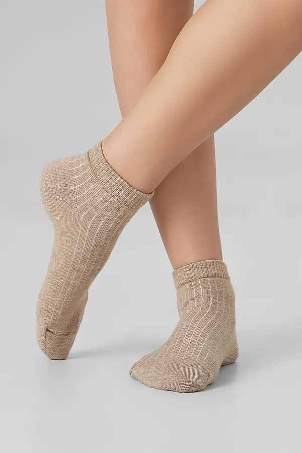 Носки MARK FORMELLE, бежевый меланж - фото 2