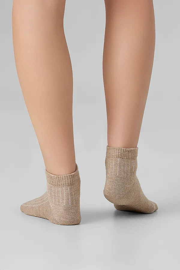Носки MARK FORMELLE, бежевый меланж - фото 2