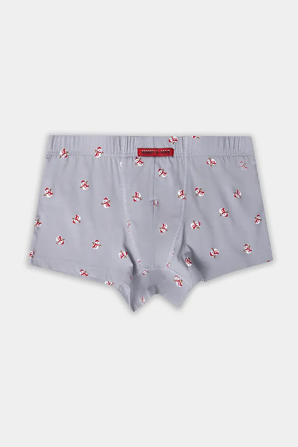 Трусы MARK FORMELLE, снеговики на сером - фото 2