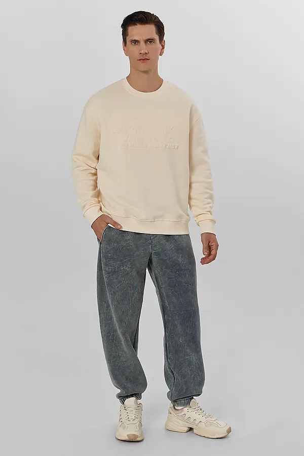 Брюки MARK FORMELLE, acid wash графит - фото 2