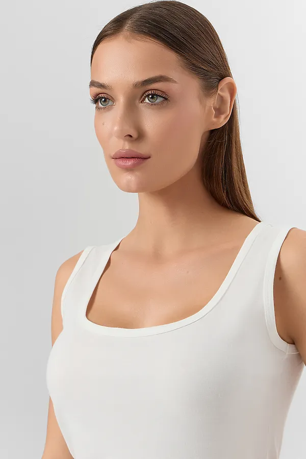 Майка MARK FORMELLE, сумрачно -белый - фото 2