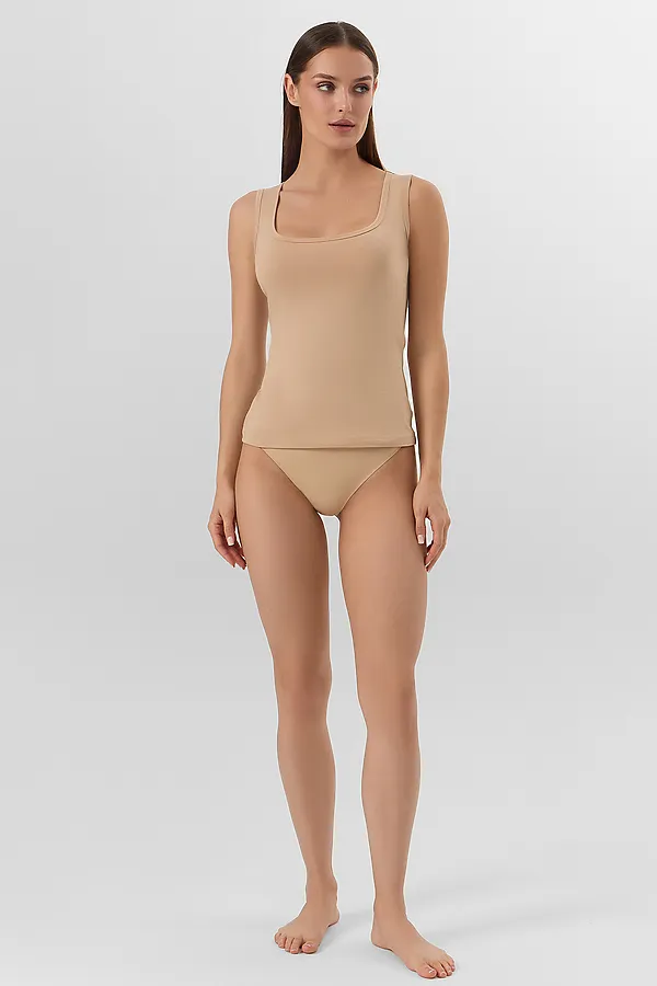 Майка MARK FORMELLE, обжаренный миндаль - фото 2