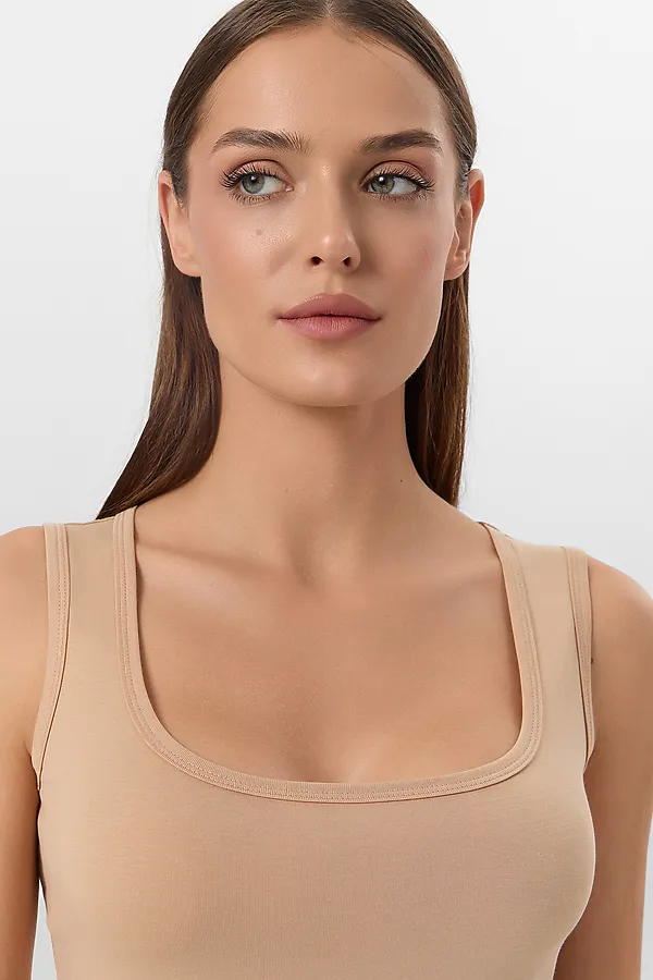 Майка MARK FORMELLE, обжаренный миндаль - фото 2