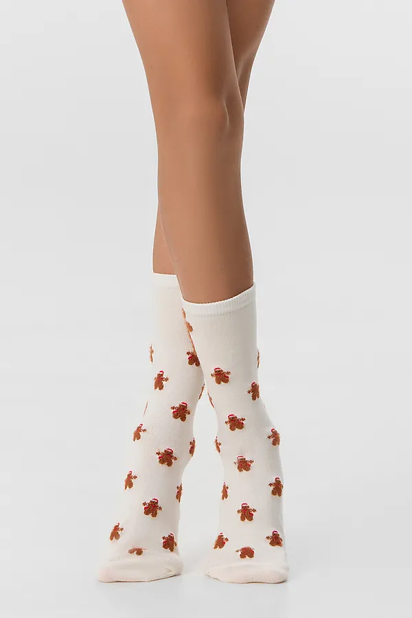 Носки MARK FORMELLE, молочный - фото 2