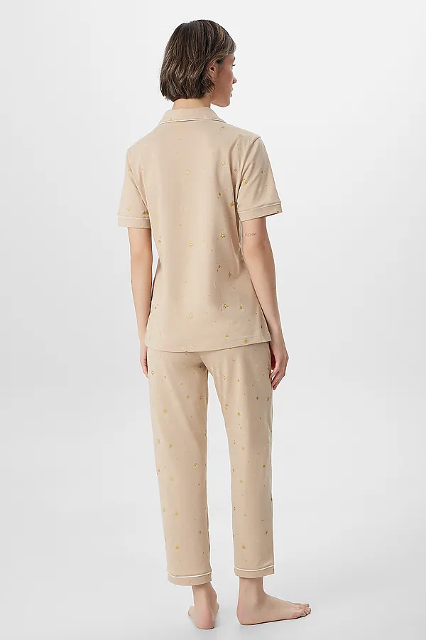 Пижама MARK FORMELLE, звезды на песочном - фото 2