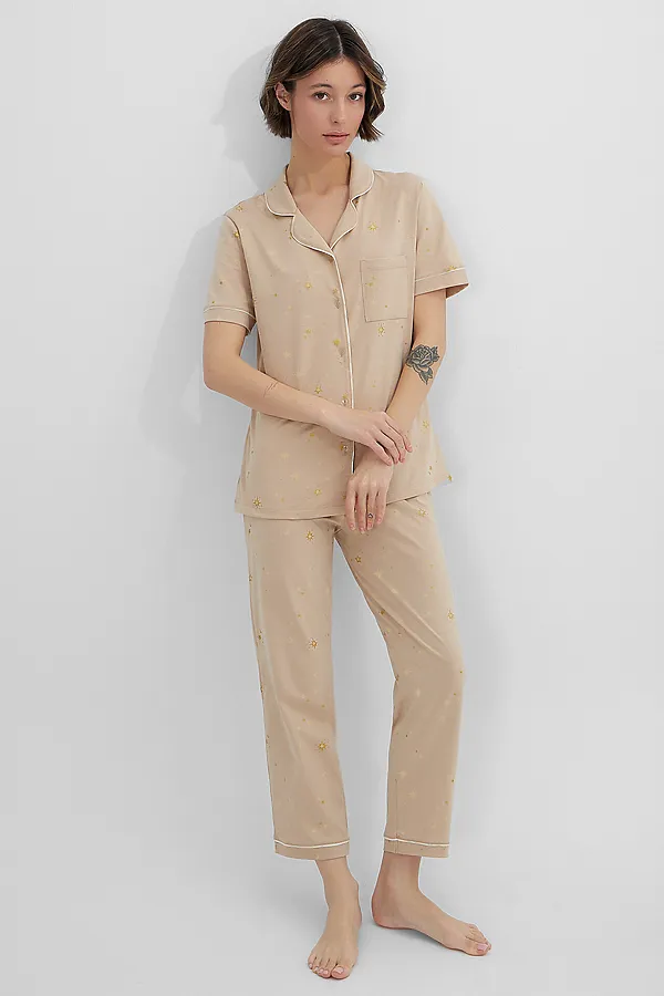 Пижама MARK FORMELLE, звезды на песочном - фото 2